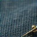 Upholstery needle icon